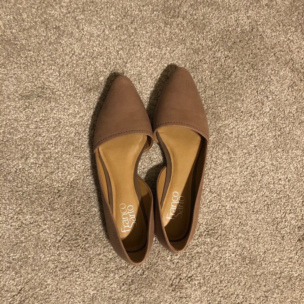 Franco Sarto Pointed Toe Flats